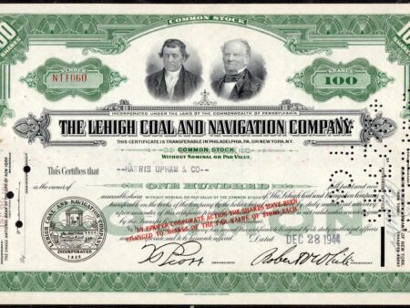 Lehigh Coal and Navigation Company 1944