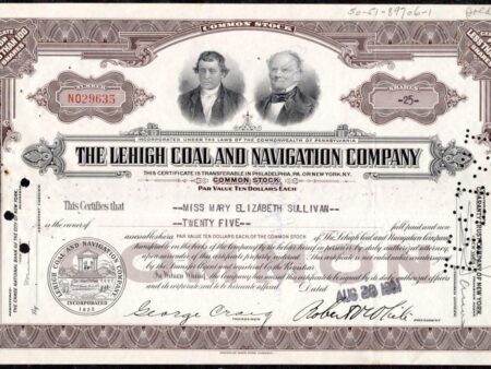 Lehigh Coal and Navigation Company 1951