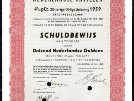 Nederlandse Antillen Schuldbewijs
