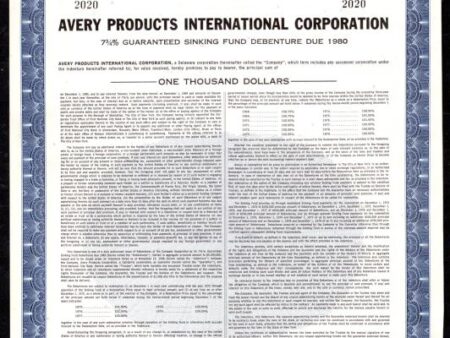 Avery Products International Corporation