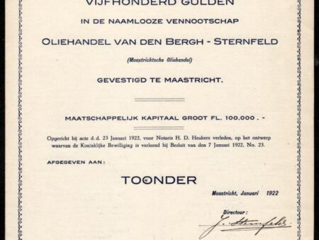 Oliehandel van den Bergh-Sternfeld