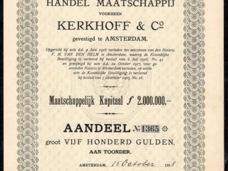 Handel Maatschappij Kerkhoff & Co.