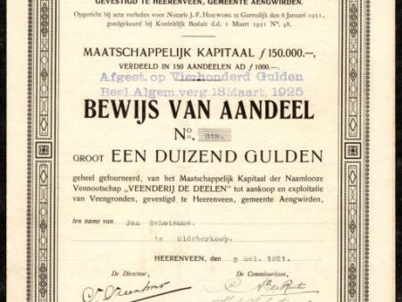 Veenderij  De Deelen