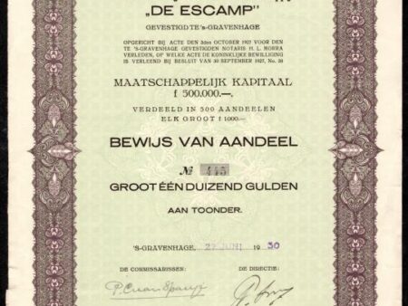 ’s-Gravenhaagsche Grondmaatschappij “De Escamp”