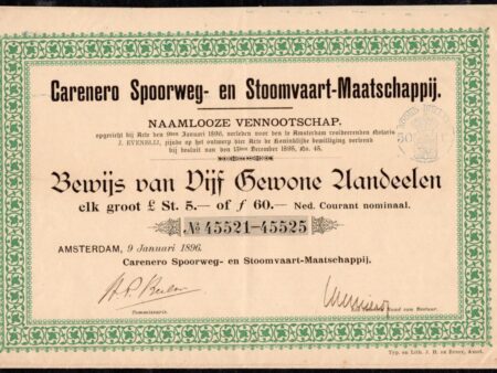 Carenero Spoorweg- en Stoomvaart-Maatschappij