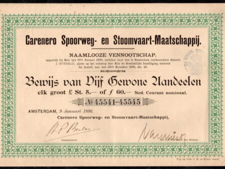 Carenero Spoorweg- en Stoomvaart-Maatschappij
