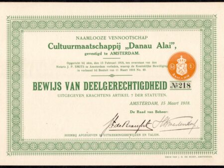 Cultuurmaatschappij "Danau Alai"