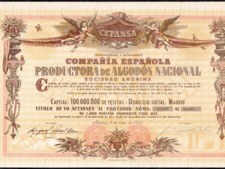 Productora de Algodon Nacional (1954)