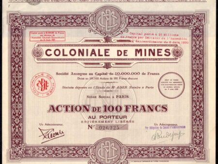 Coloniale de Mines (4x)