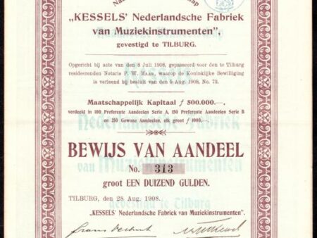 Kessels’ Nederlandsche Fabriek van Muziekinstrumenten
