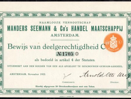 Manders Seemann & Co’s Handel Maatschappij