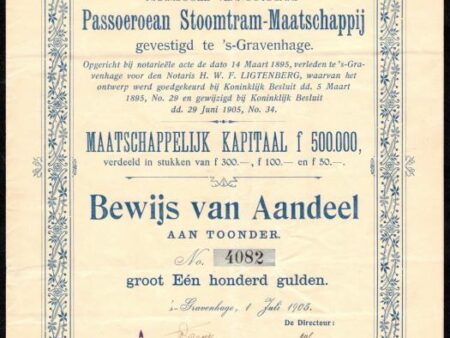 Passoeroean Stoomtram-Maatschappij