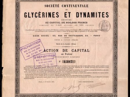 Société Continentale de Glycérines et Dynamites