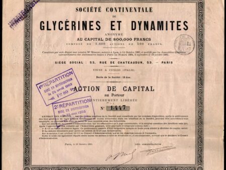 Société Continentale de Glycérines et Dynamites