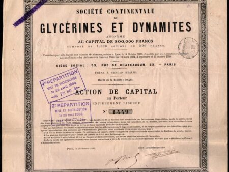 Société Continentale de Glycérines et Dynamites