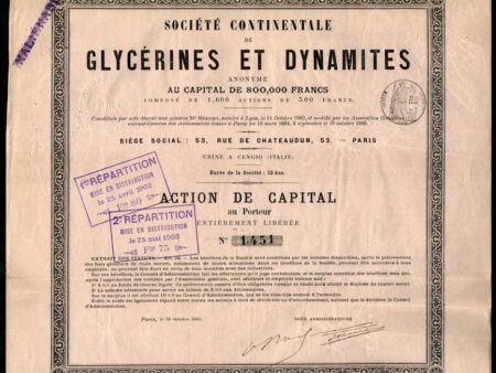Société Continentale de Glycérines et Dynamites
